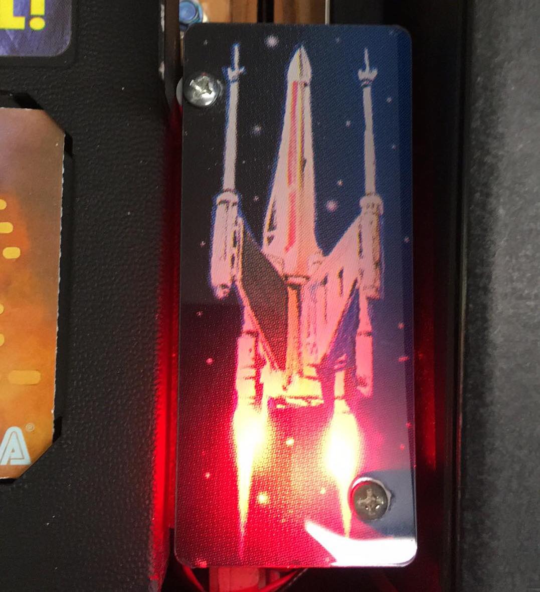 Star Wars Trilogy Pinball X-Wing Plastic Illumination