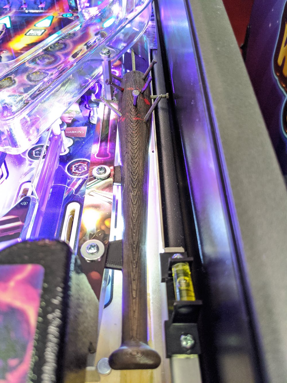 Stranger Things Pinball Baseball Bat