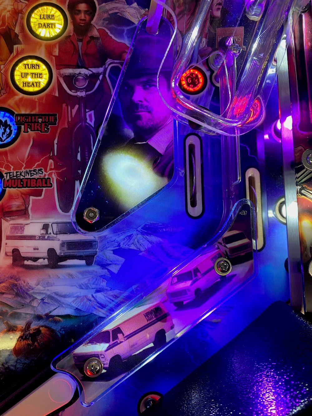 Stranger Things Pinball Pinball Plastic Protectors