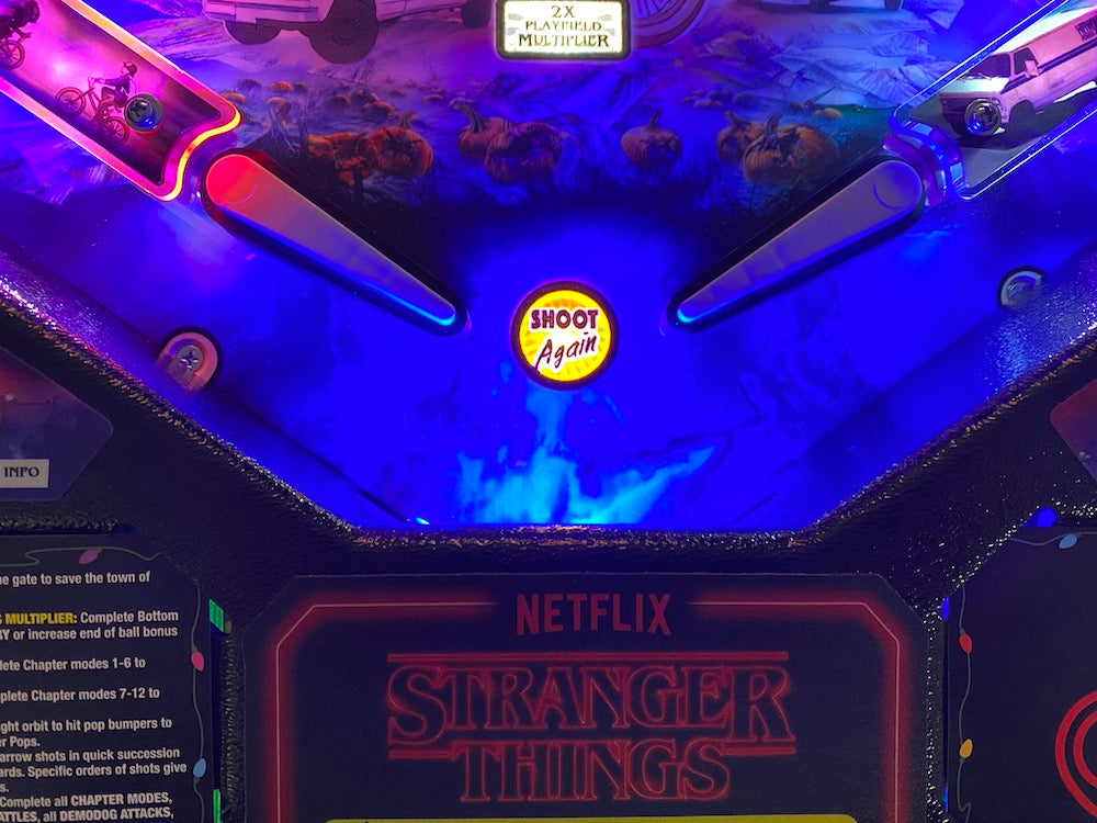 Trough Light- Stranger Things Pinball