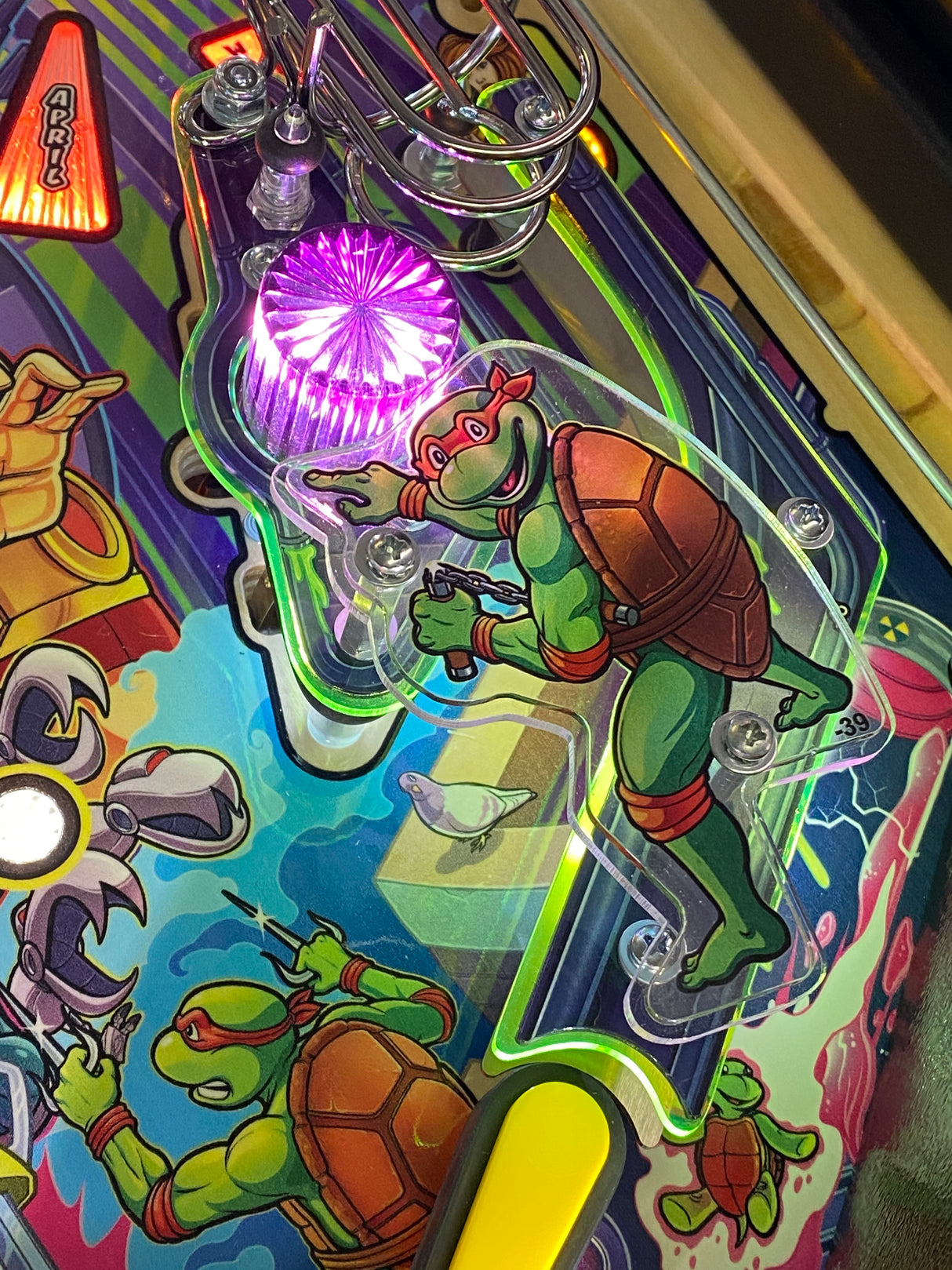 Teenage Mutant Ninja Turtles Pinball Plastic Protectors
