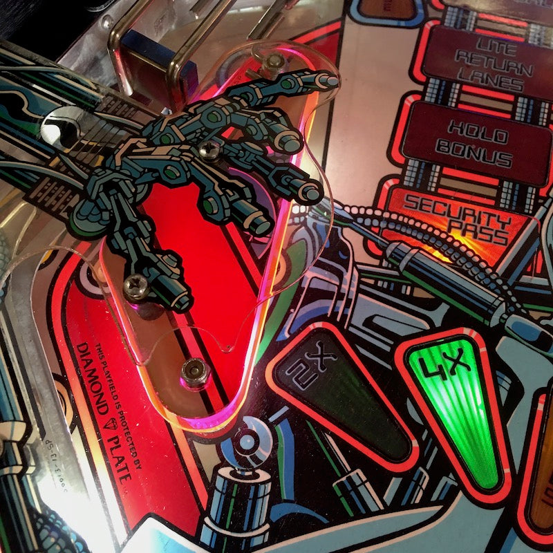 Terminator 2 Pinball Plastic Protectors