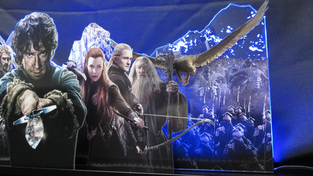 The Hobbit Pinball Topper