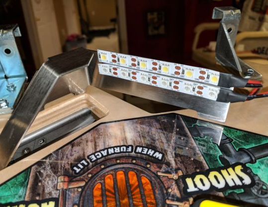 The Munsters Pinball Interactive Trough Lighting Kit