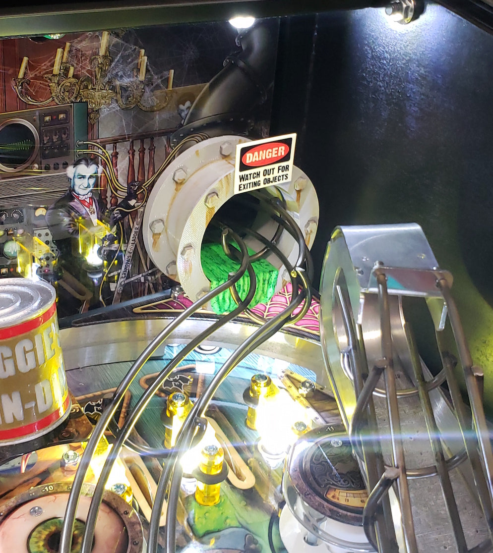 The Munsters Pinball Sewage Pipe