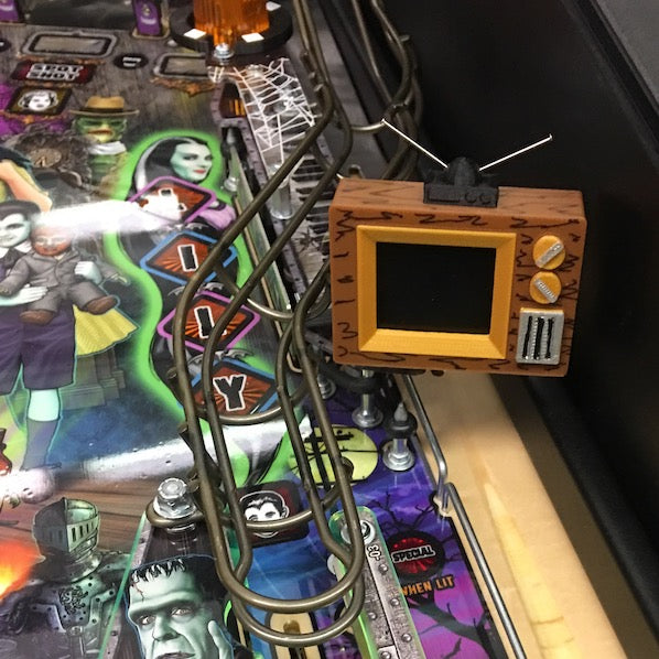 The Munsters Pinball TV Video Display Mod