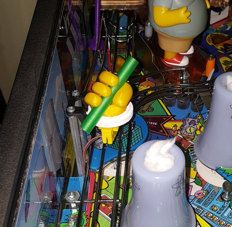 The Simpsons Pinball Party In Rod We Trust Flasher Dome