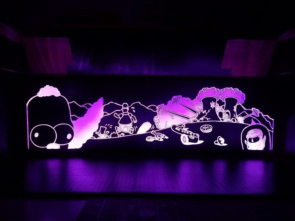 The Simpsons Pinball Party Topper