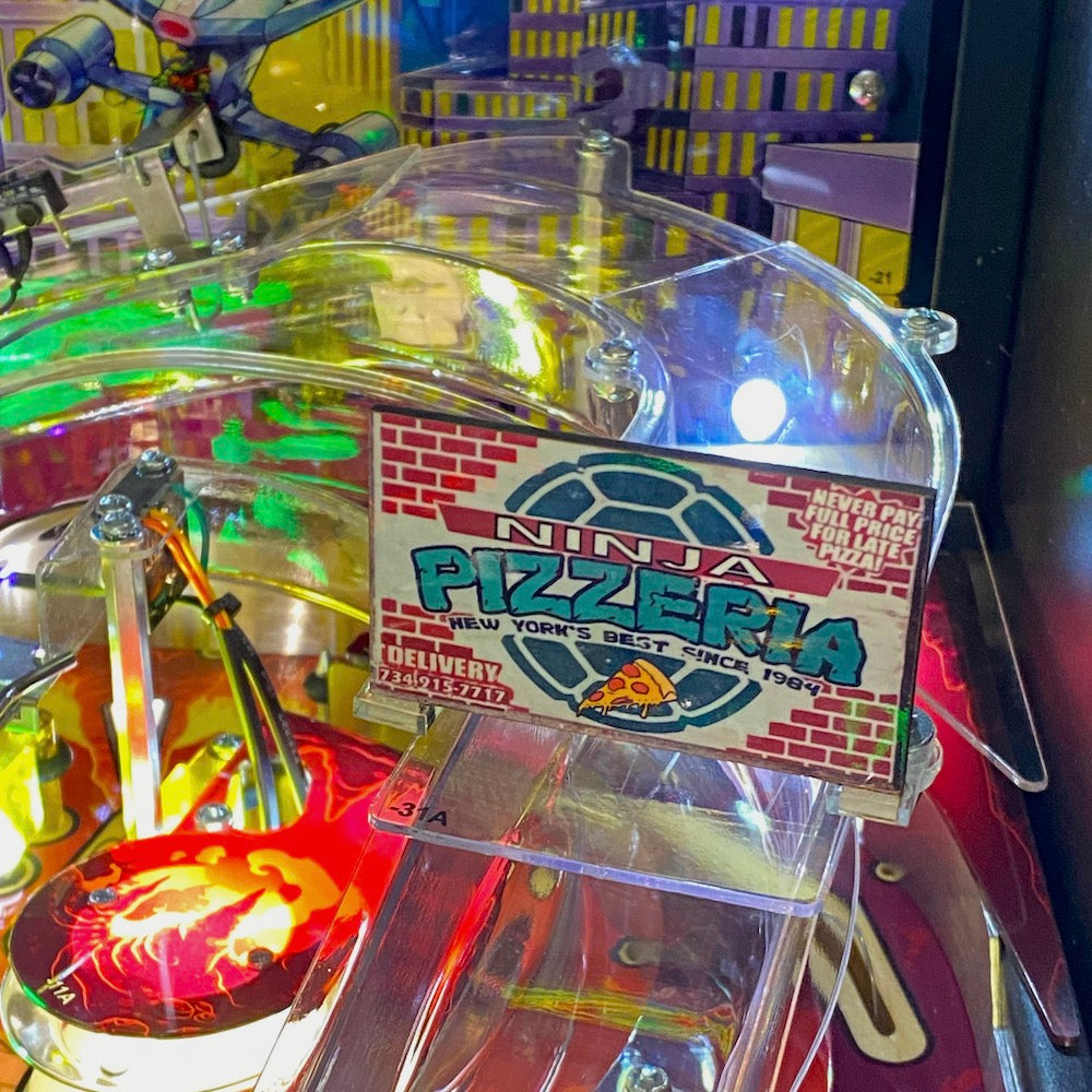 Teenage Mutant Ninja Turtles Ninja Pizzeria Billboard Sign