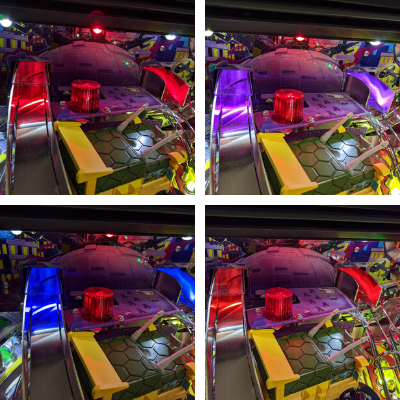 Teenage Mutant Ninja Turtles Pinball Interactive RGB Ramp Lights