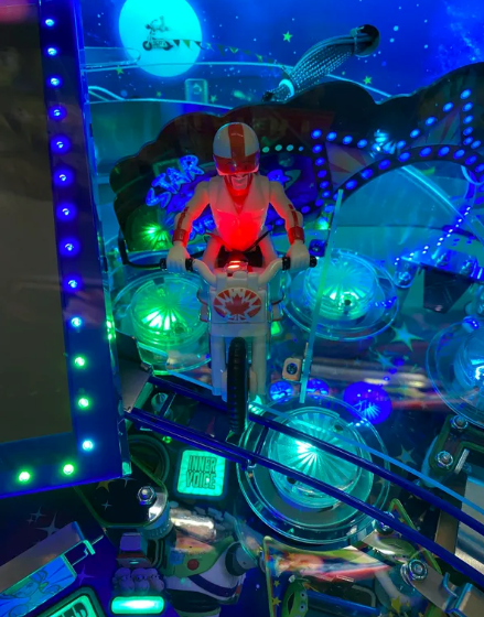 Toy Story 4 Pinball Illuminated Interactive Duke Caboom