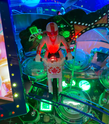 Toy Story 4 Pinball Illuminated Interactive Duke Caboom