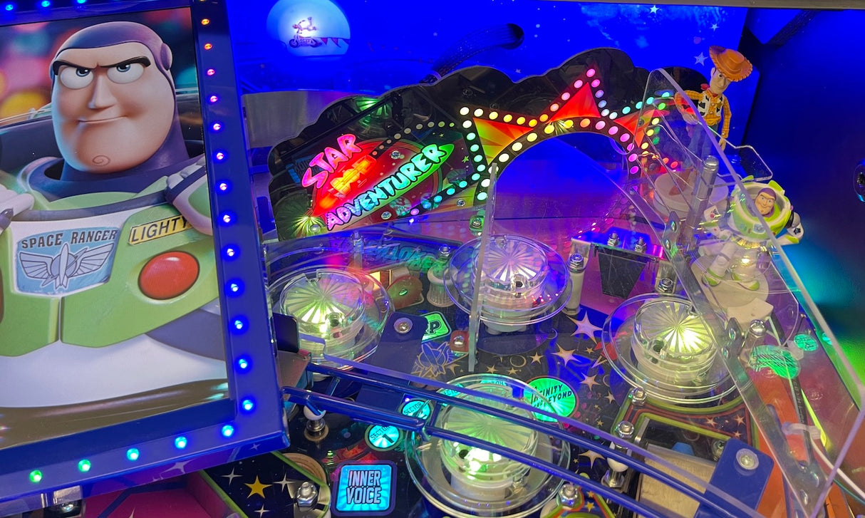 Toy Story Pinball Backboard Illumination