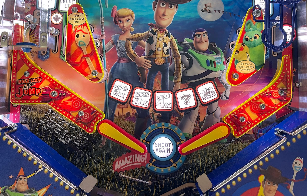 Toy Story 4 Pinball Plastic Protectors