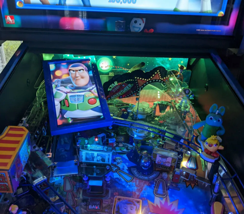 Toy Story 4 Pinball RGB Backboard & Trough Kit