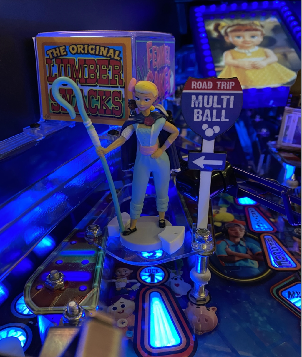 Toy Story 4 Roadtrip Multiball Sign