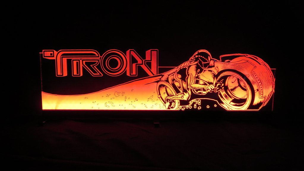 Tron Pinball Topper
