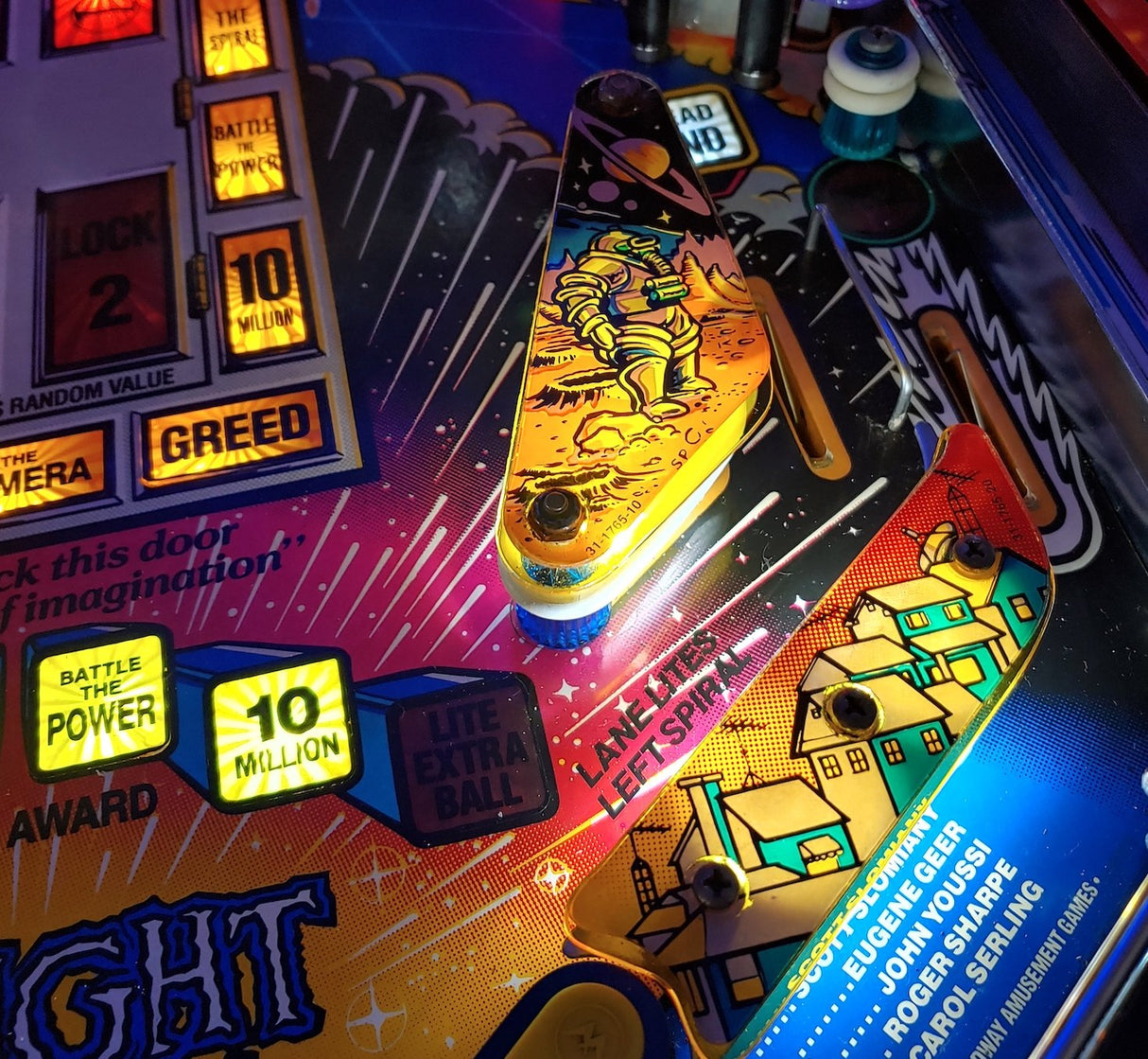 Twilight Zone Pinball Plastic Protectors