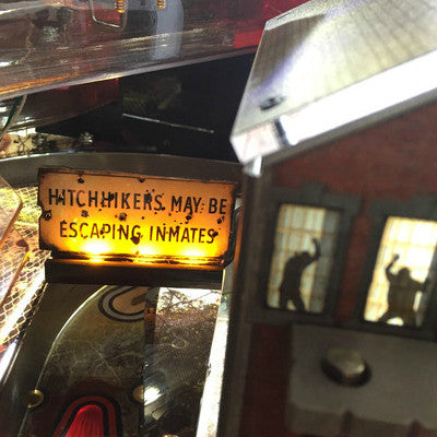Walking Dead Pinball Prison Hitchhiker Sign - Mezel Mods
- 1