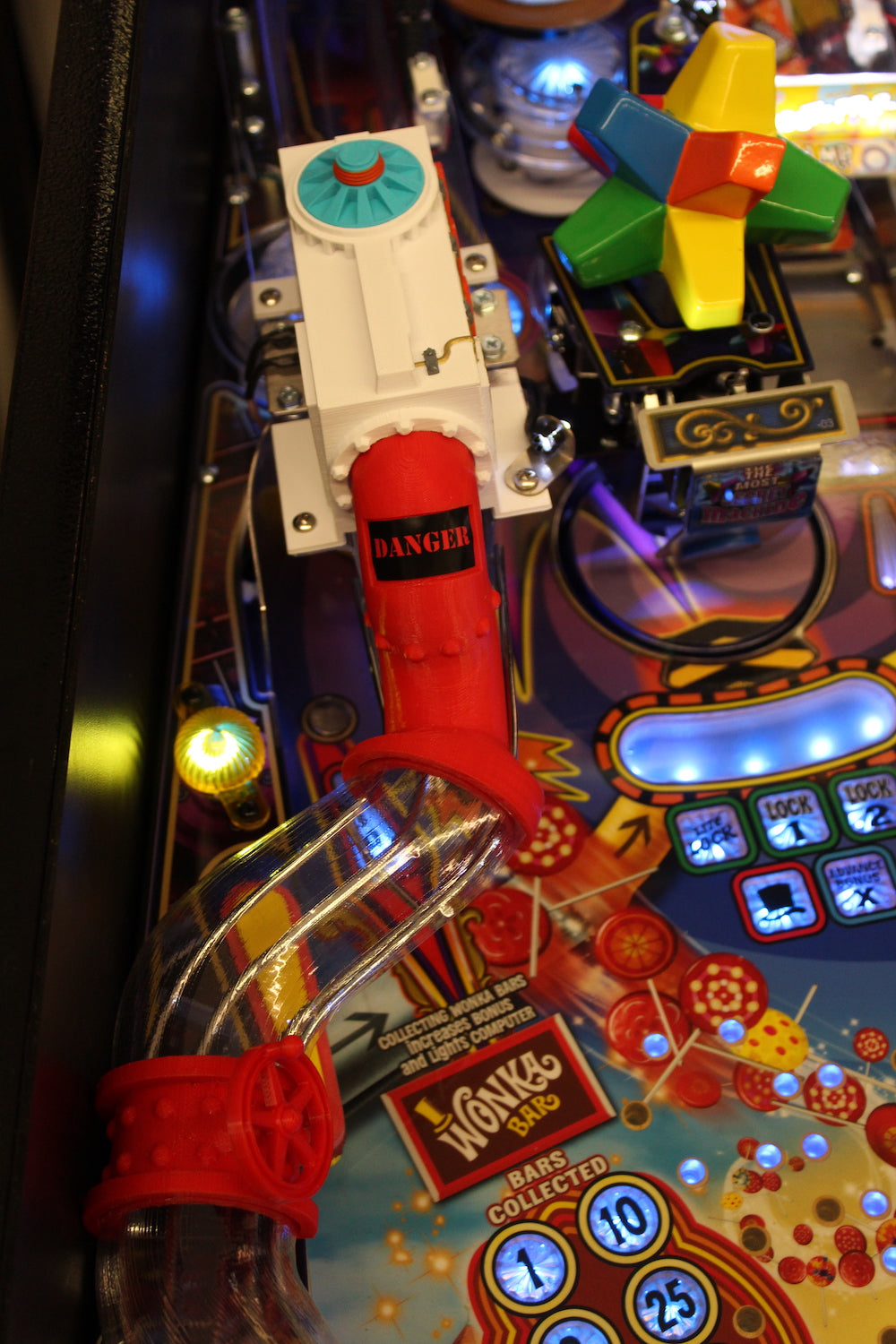 Willy Wonka Pinball Chocolate Factory Upgrade