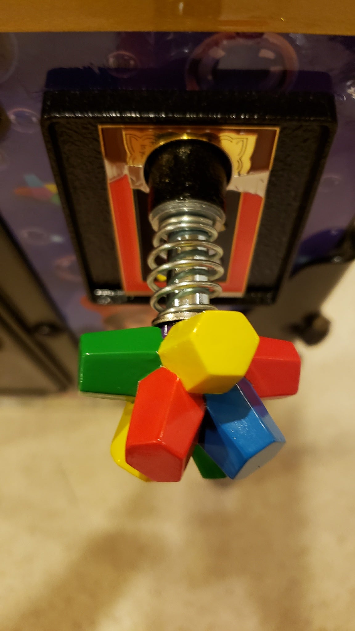 Willy Wonka Pinball Gobstopper Shooter Rod & Plate