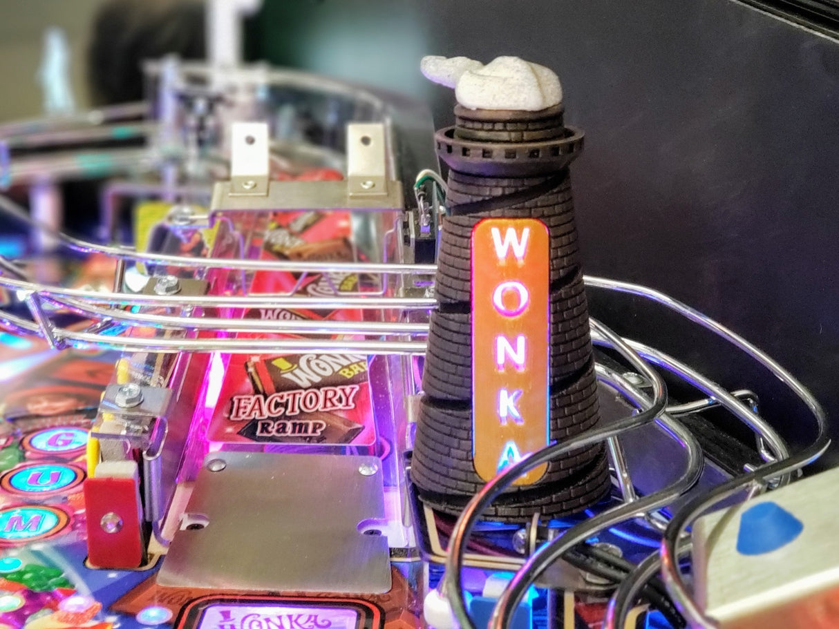 Willy Wonka Pinball Smokestack
