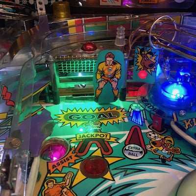World Cup Soccer Pinball Goal and Stryker Illumination - Mezel Mods