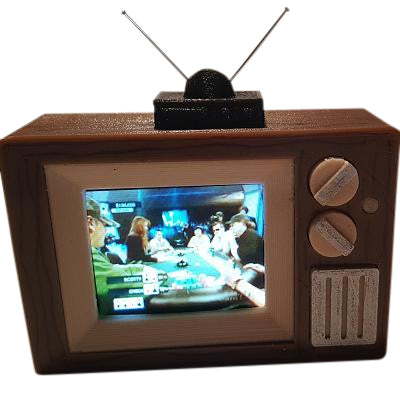 World Poker Tour Pinball TV Video Display Mod - Mezel Mods