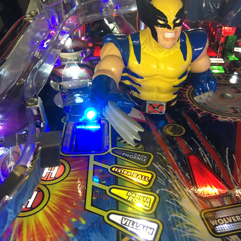 X-Men Pinball Scoop Illumination