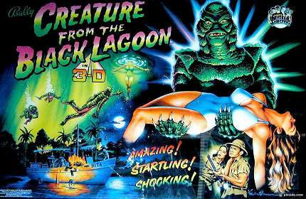 Creature from the Black Lagoon Pinball Mods