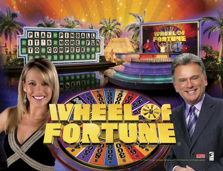 Wheel of Fortune Pinball Accessories