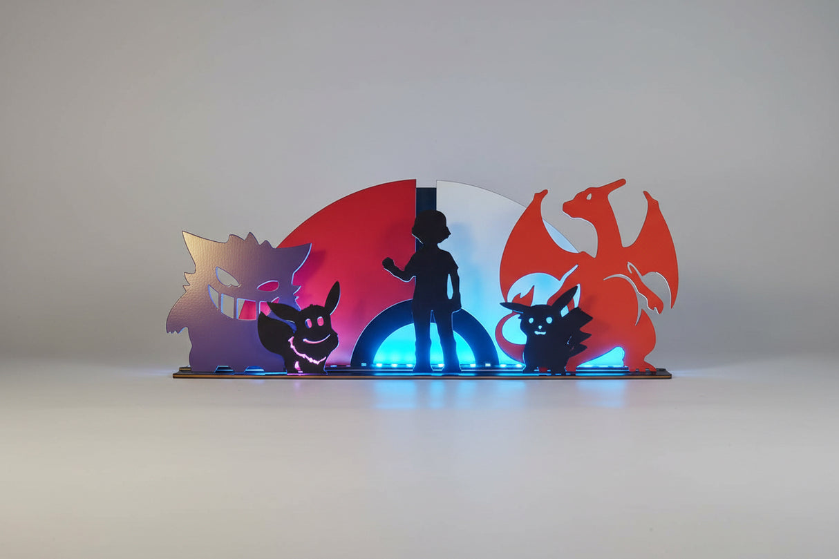 Silhoutte Pinball Topper for Pokemon-Characters