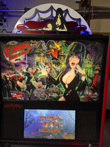Elvira House of Horrors Pinball Silhouette Topper