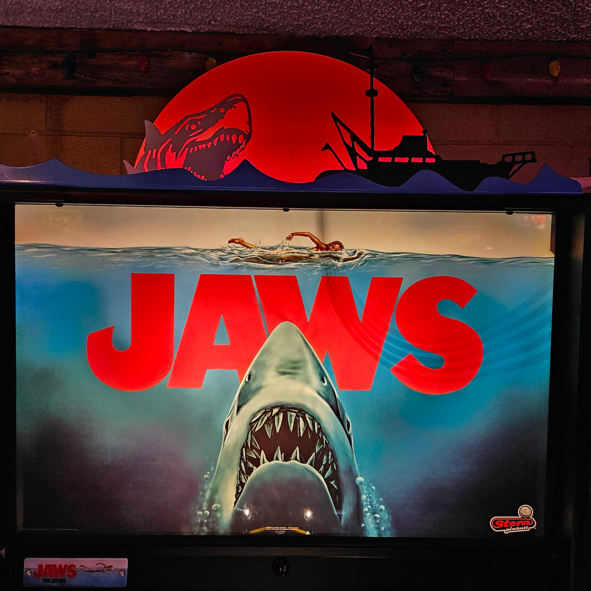 Jaws Pinball Silhouette Topper – Mezel Mods