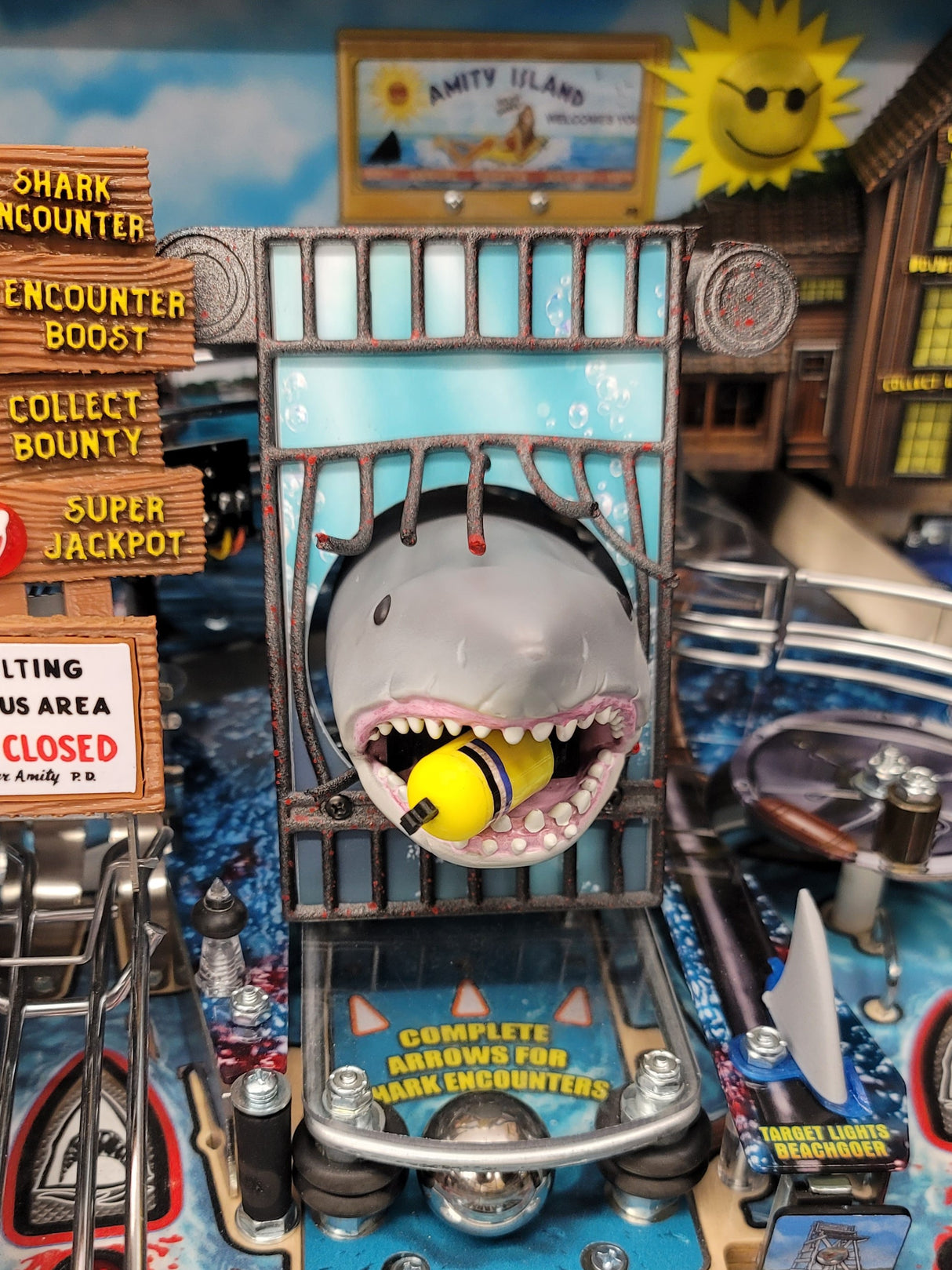 Jaws Pinball Pro Shark Cage and O2 Tank Kit