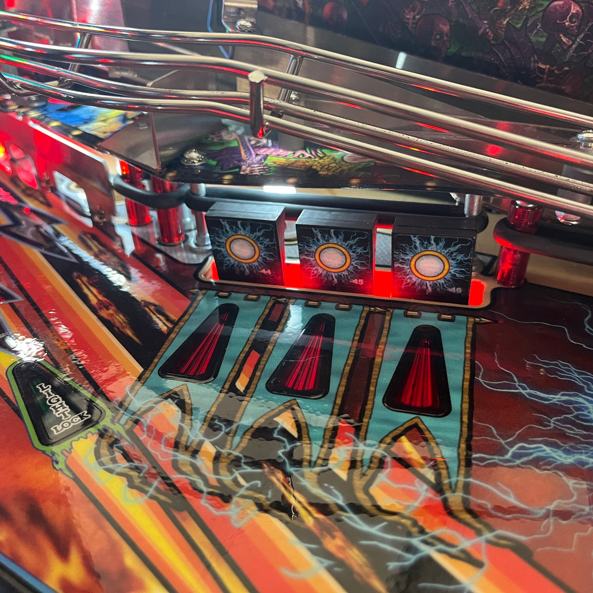 Black Knight Pinball Drop Target Illumination – Mezel Mods
