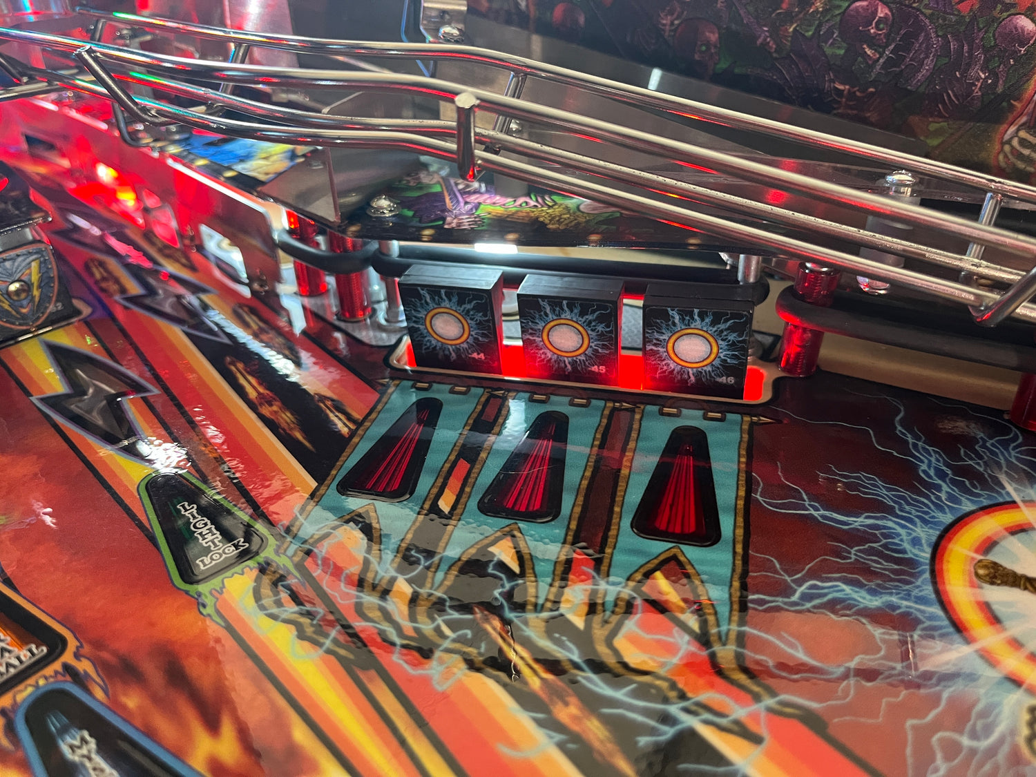 Black Knight Pinball Drop Target Illumination – Mezel Mods