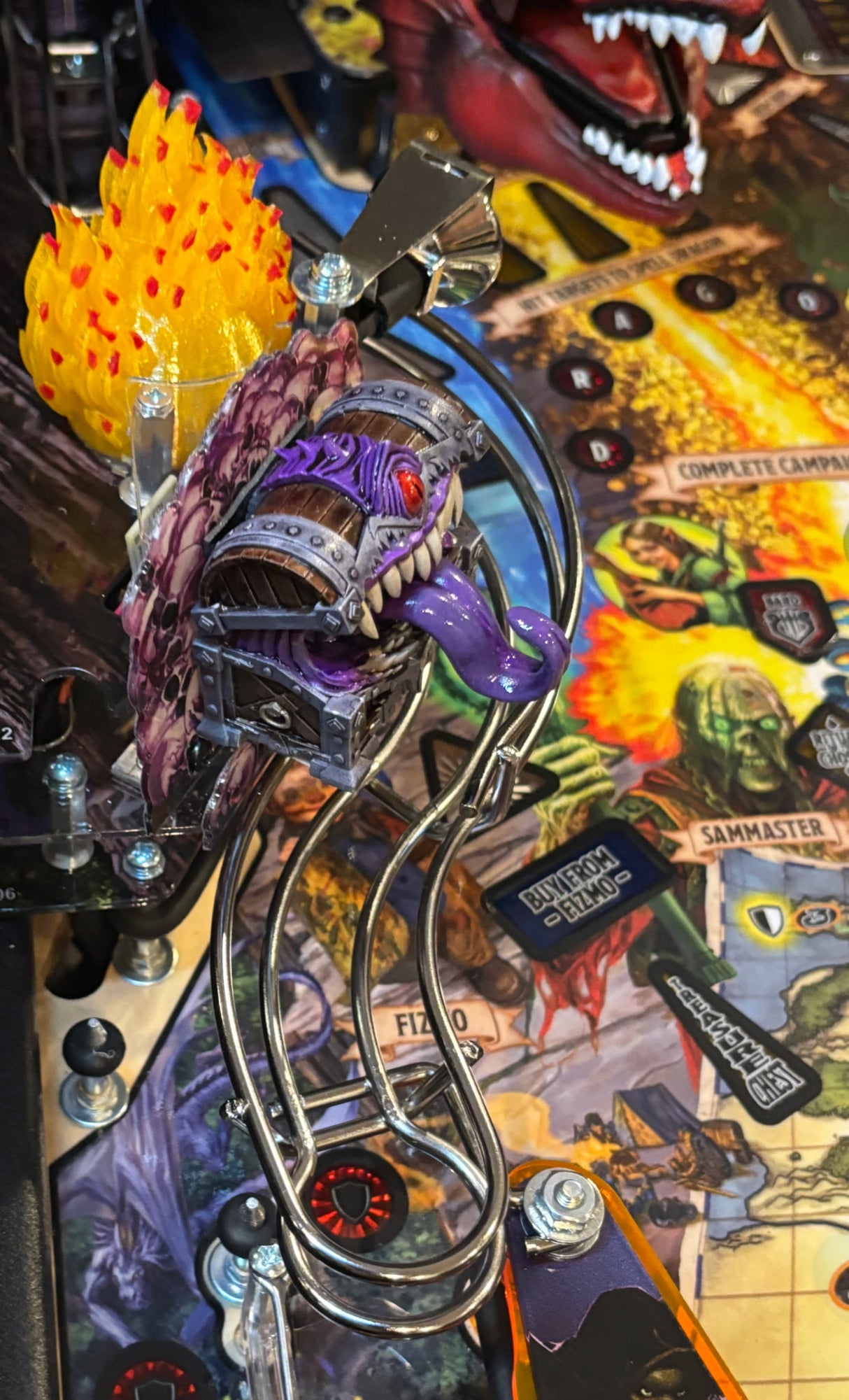 Dungeons and Dragons Pinball Mimic Chest