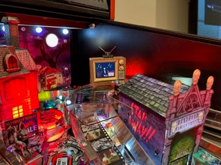 Elvira House of Horrors Pinball TV Video Display