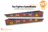 Foo Fighters Pinball Game Blades