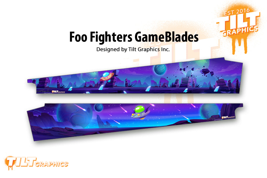 Foo Fighters Pinball Game Blades