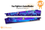 Foo Fighters Pinball Game Blades