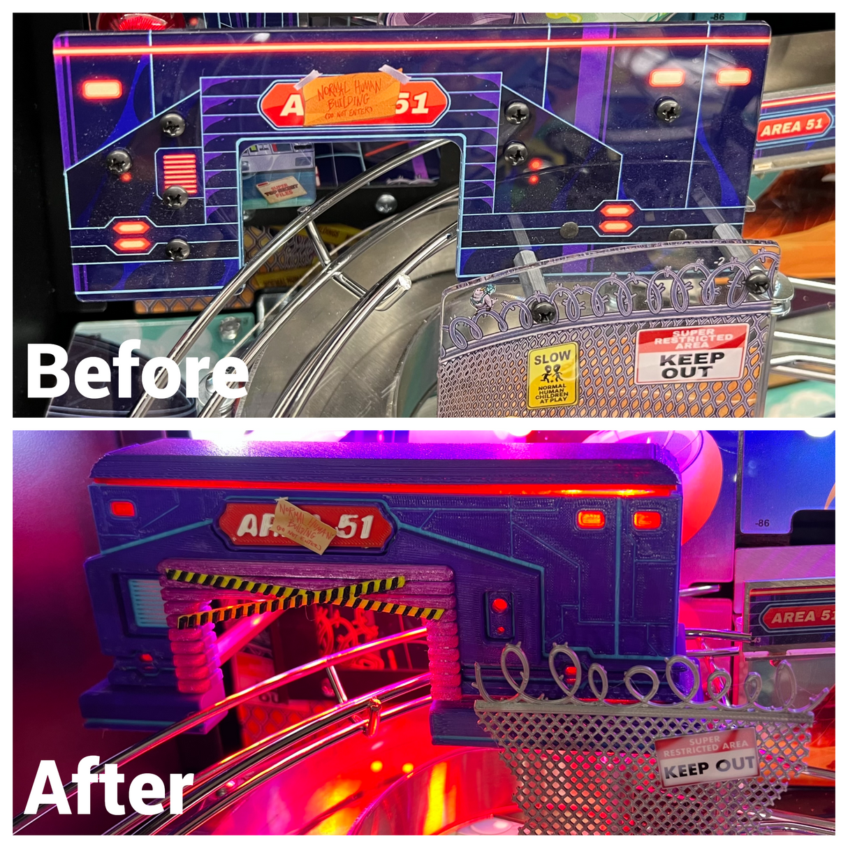 Foo Fighters Pinball Area 51 Building Upgrade - PRO