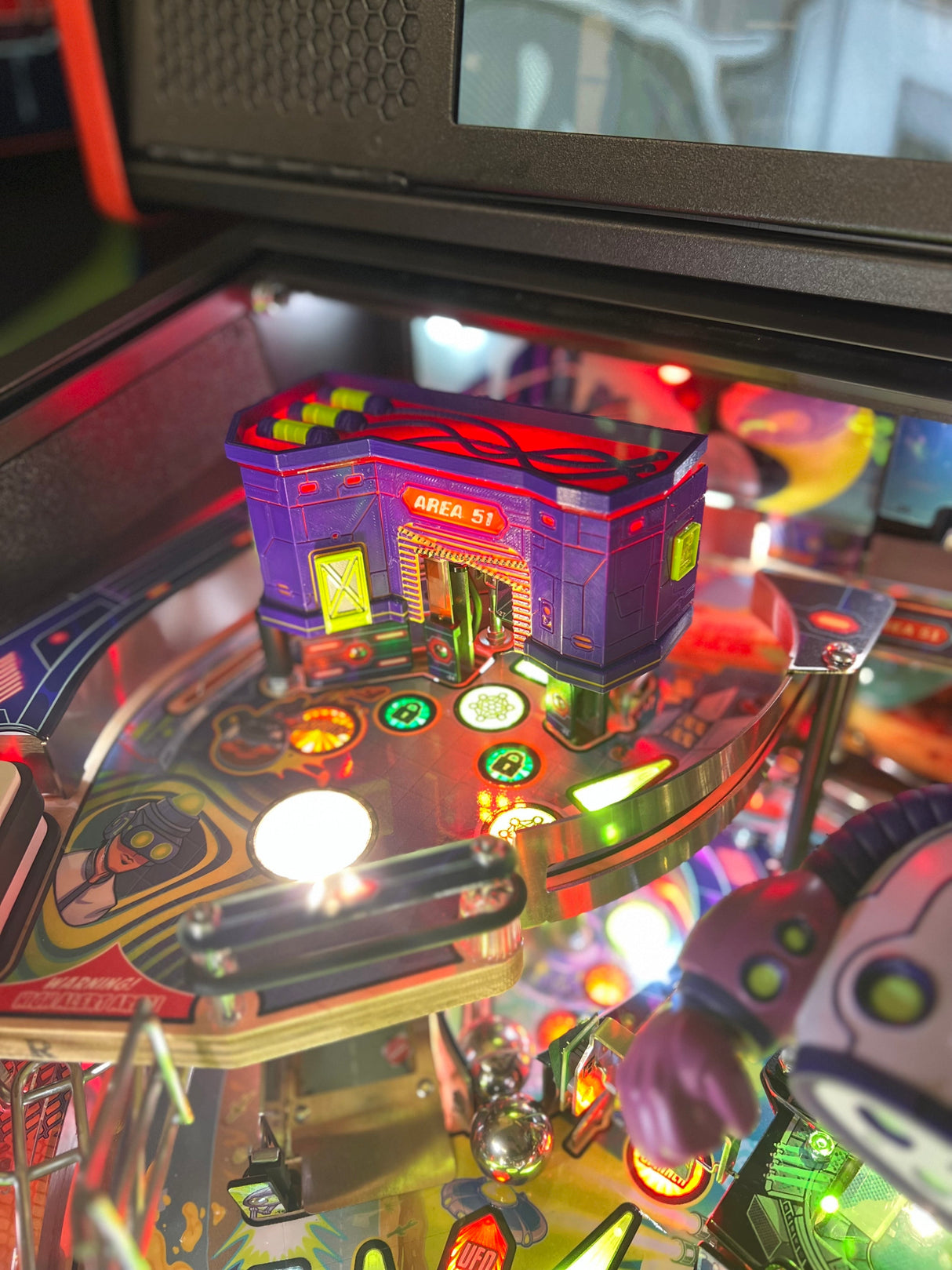 Foo Fighters Pinball Area 51 Building Upgrade- Prem/LE