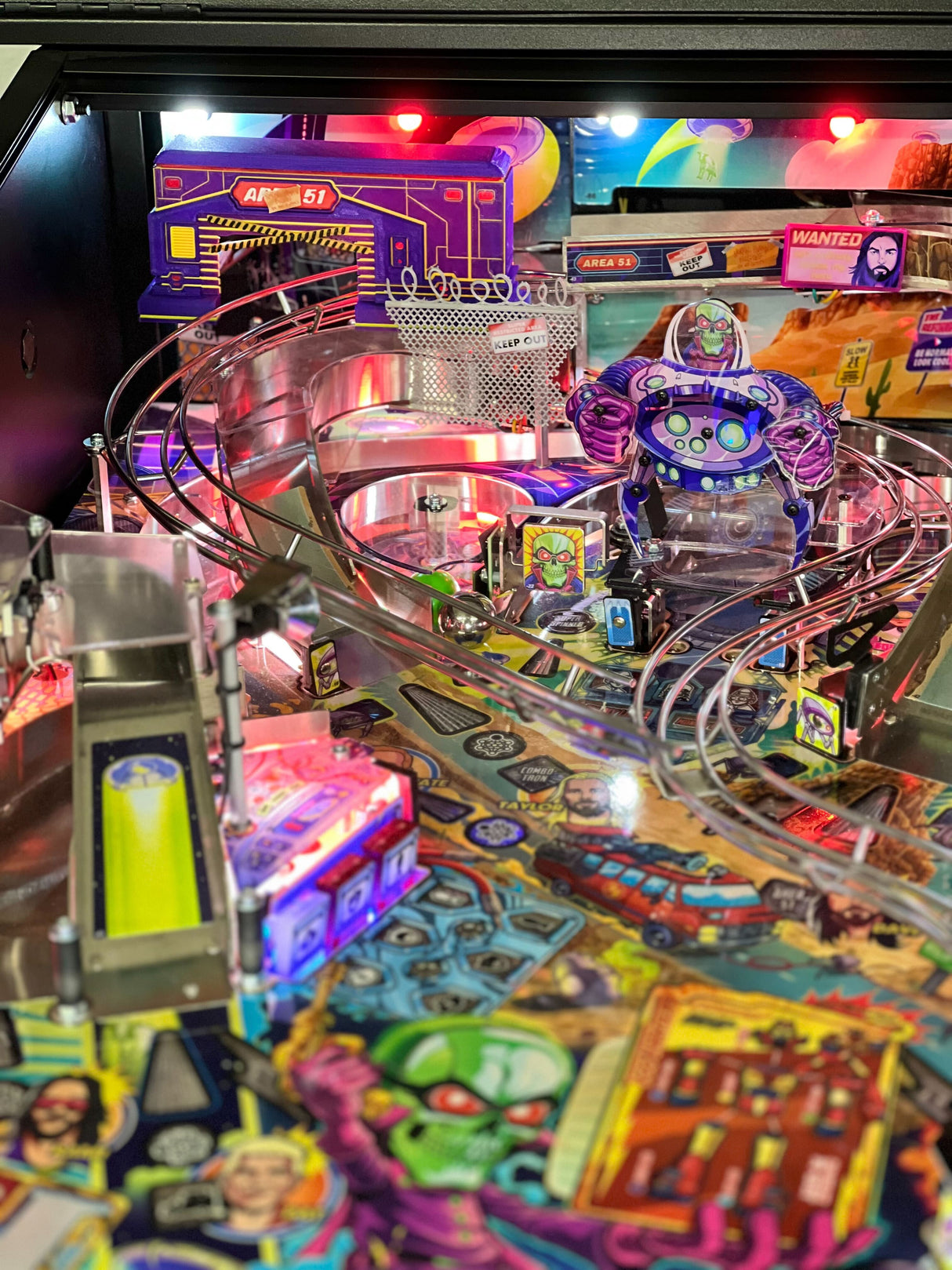 Foo Fighters Pinball Area 51 Building Upgrade - PRO