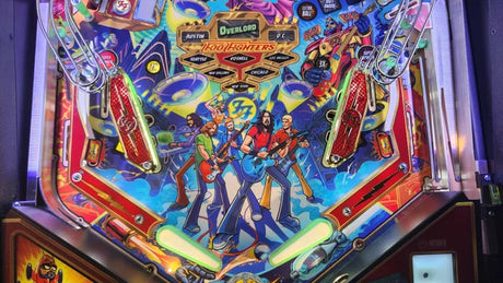 Foo Fighters Pinball Sling Shot and Out-Lane Upgrade