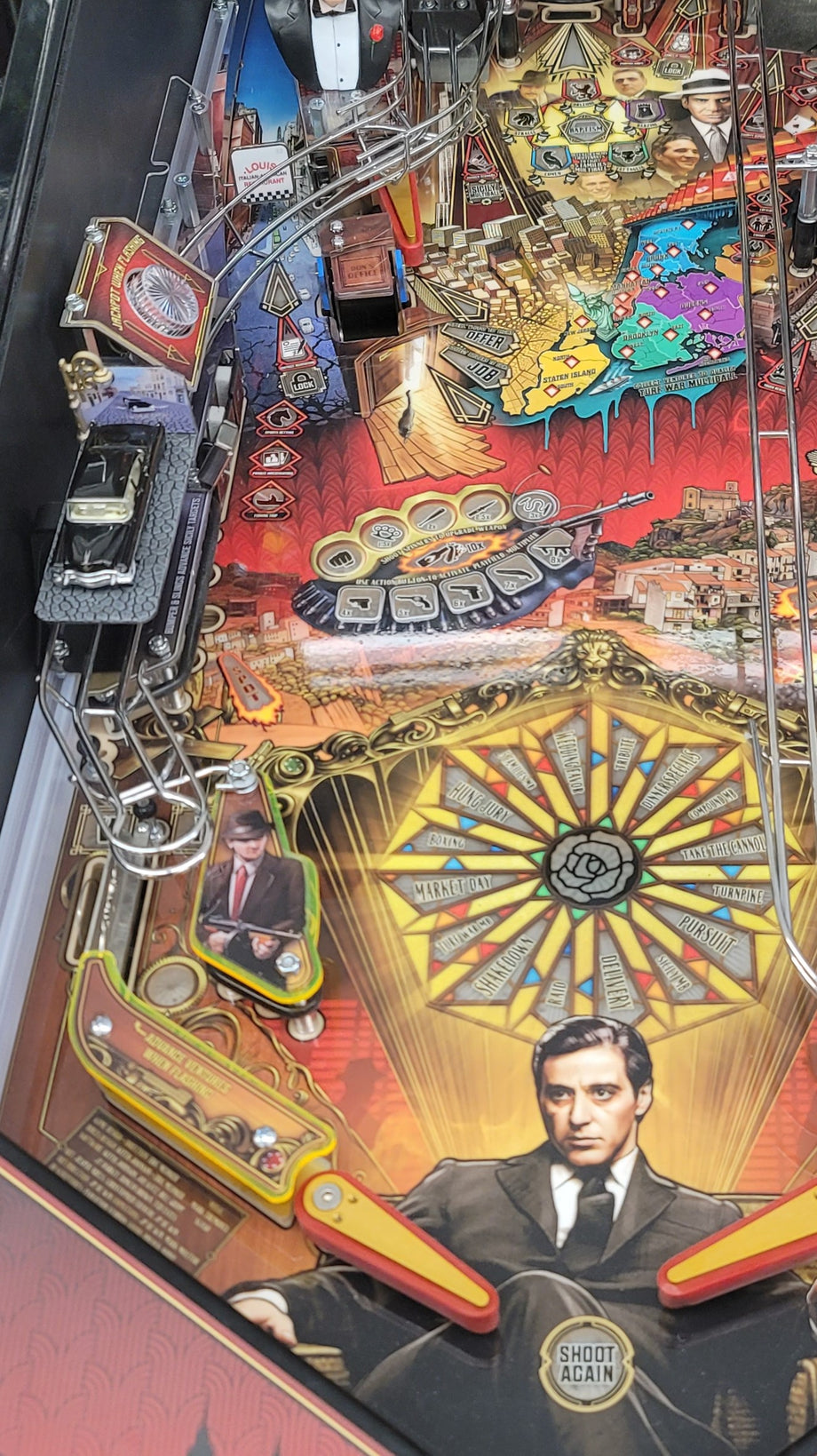 The Godfather Pinball Machine - Limited Edition Model