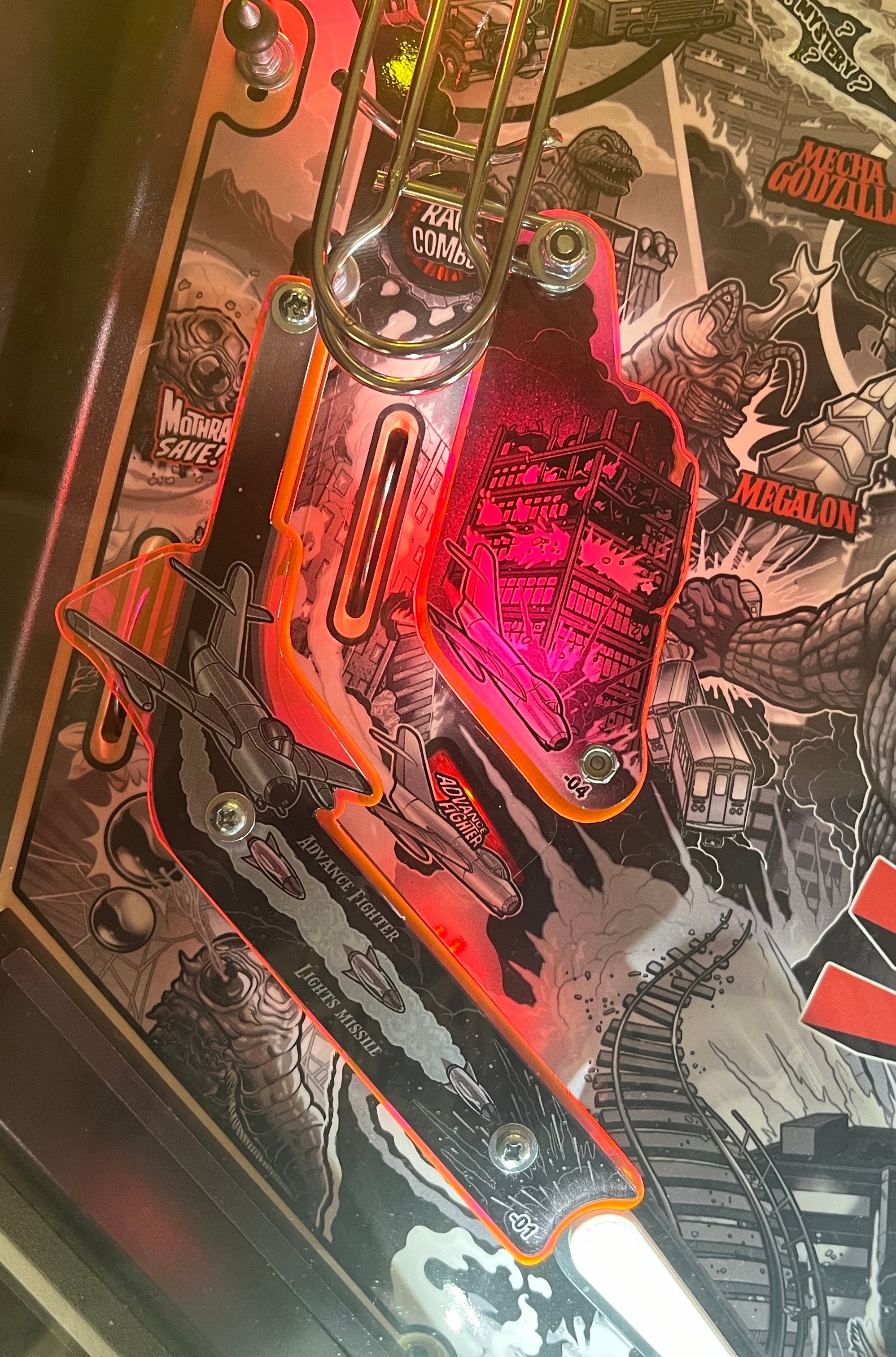 Godzilla 70th Anniversary Pinball Plastic Protector Set – Mezel Mods