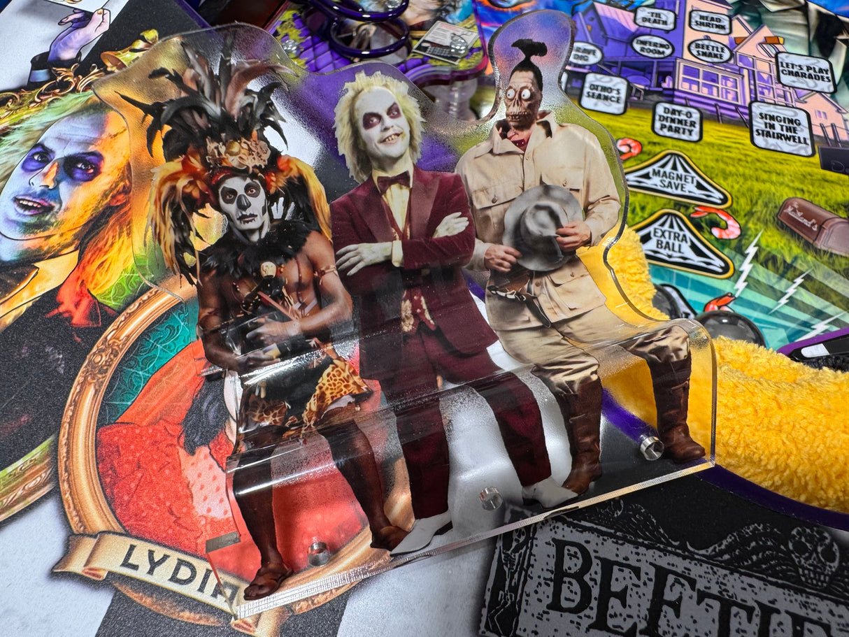 Three Dead Men Waiting Room Couch Mod – Beetlejuice Pinball Mod by CRCades