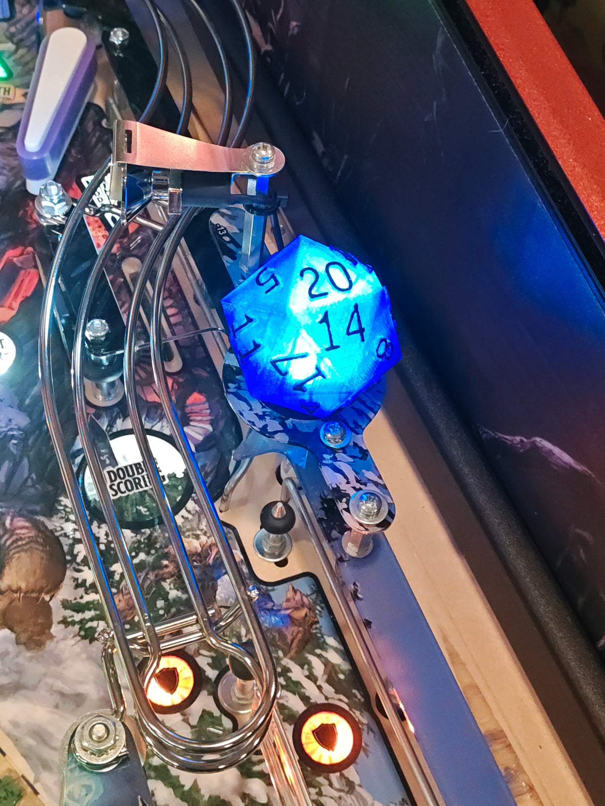 Dungeons and Dragons Pinball D20 Flasher